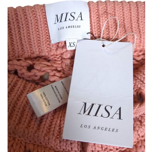 Misa Los Angeles Los Angeles NWT Crochet Daisy Shorts Women's Size XS - Picture 8 of 9